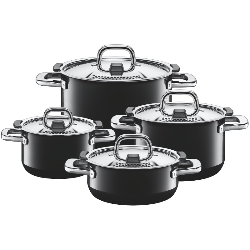 Silit Набір каструль 4 предмета Nature Black | https://grandposuda.com.ua