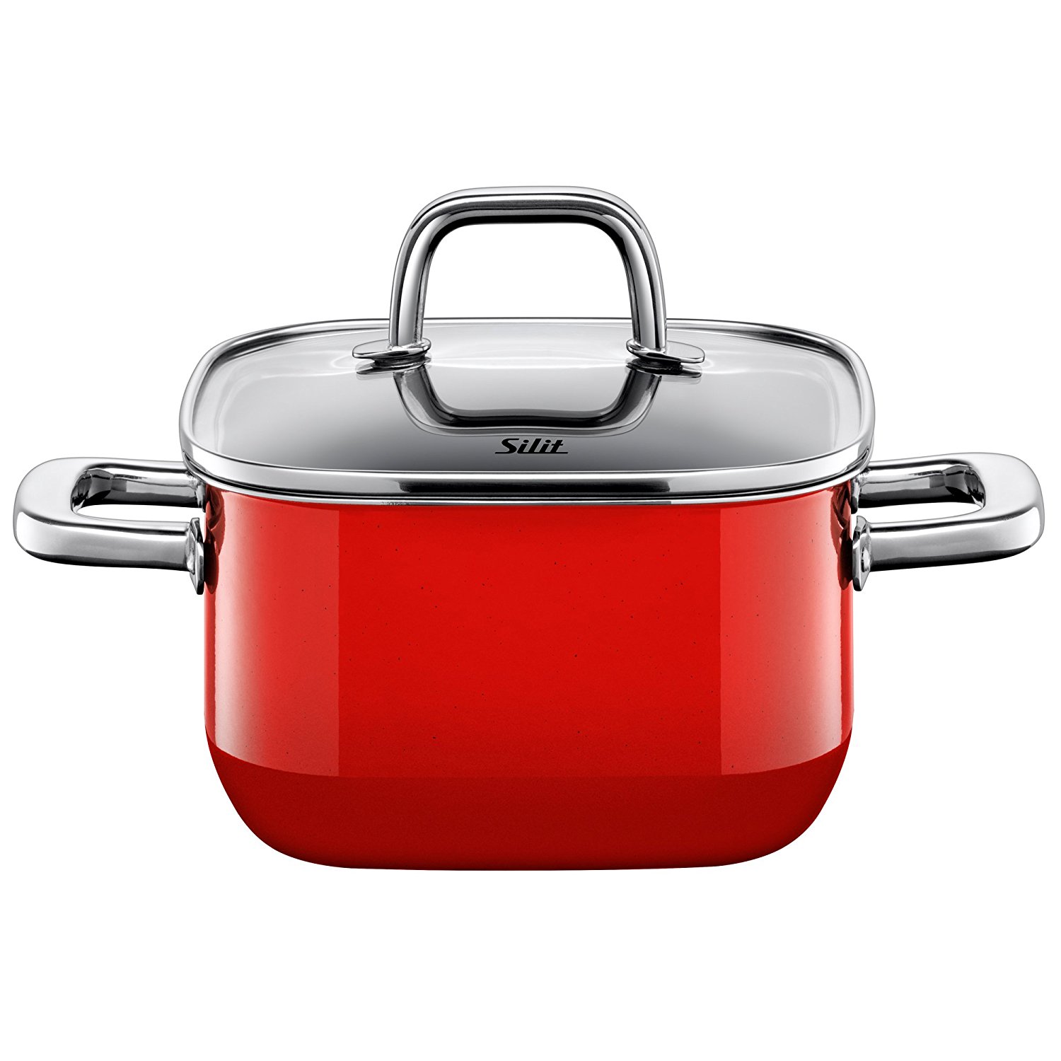 Silit Набір каструль 4 предмета Quadro Red | https://grandposuda.com.ua