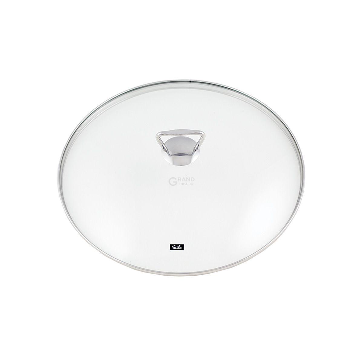 Fissler Скляна кришка 35 см для сковороди WOK | https://grandposuda.com.ua