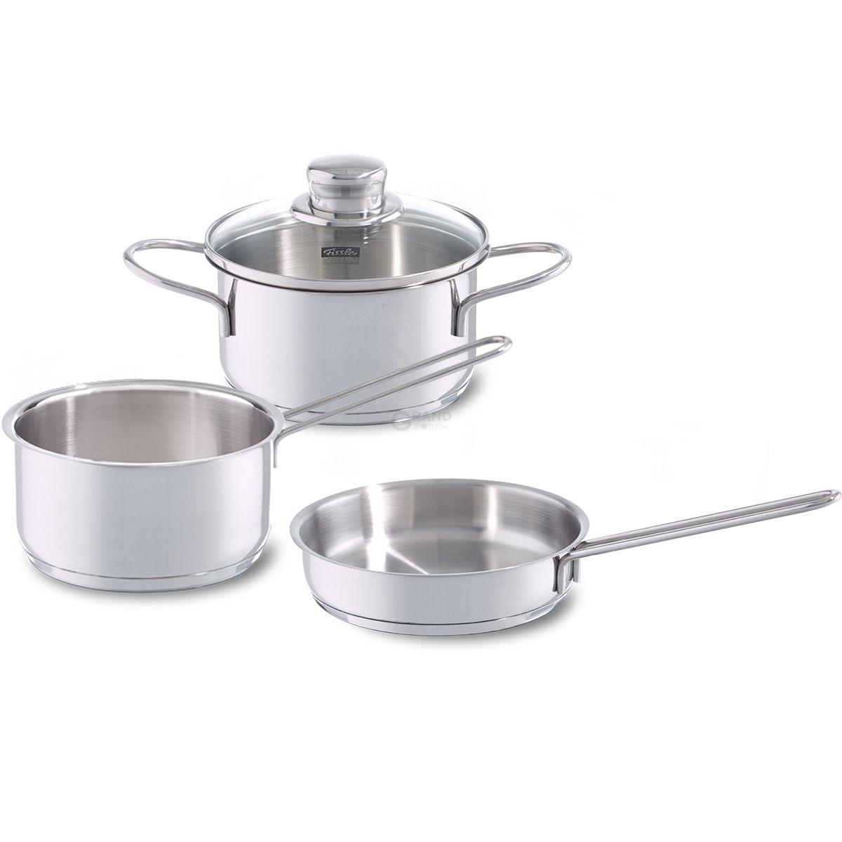 Fissler Набір посуду, 3 предмета, Häppchen-Set | https://grandposuda.com.ua