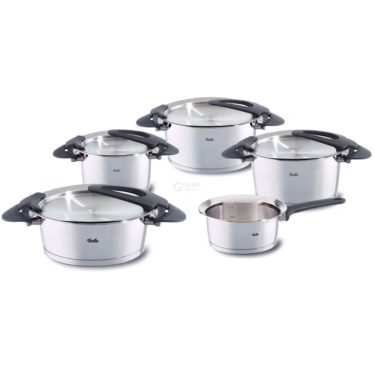 Fissler Набір посуду, 5 предметів, Intensa | https://grandposuda.com.ua