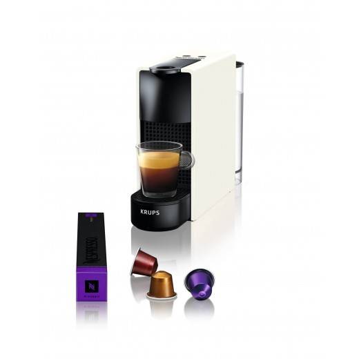 Krups Кофемашина белая Nespresso Essenza Mini XN1101 | https://grandposuda.com.ua