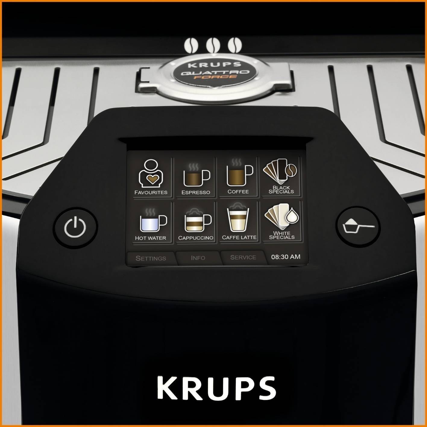 Кофемашина EA 9078 Barista New Age KRUPS | https://grandposuda.com.ua