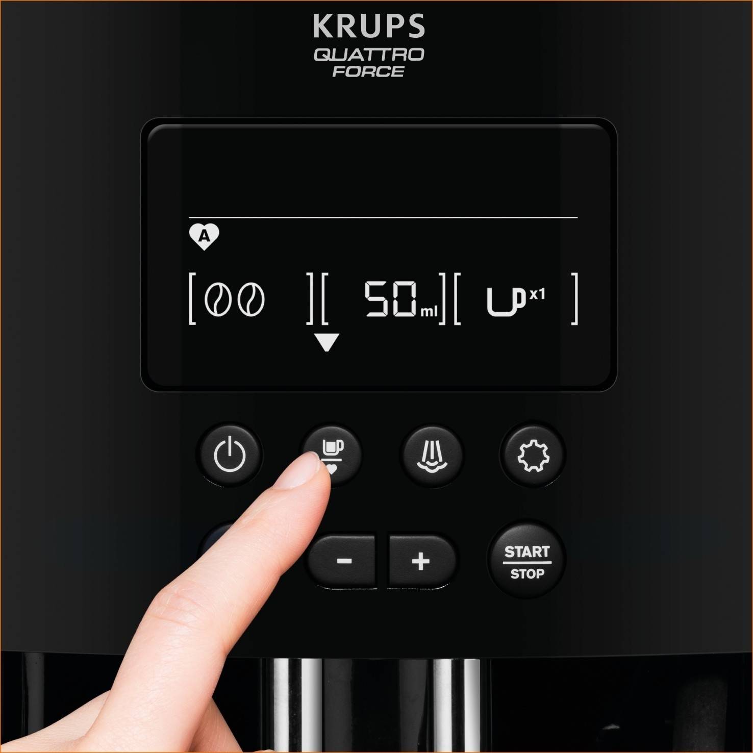 Кофемашина EA8178 Arabica KRUPS | https://grandposuda.com.ua
