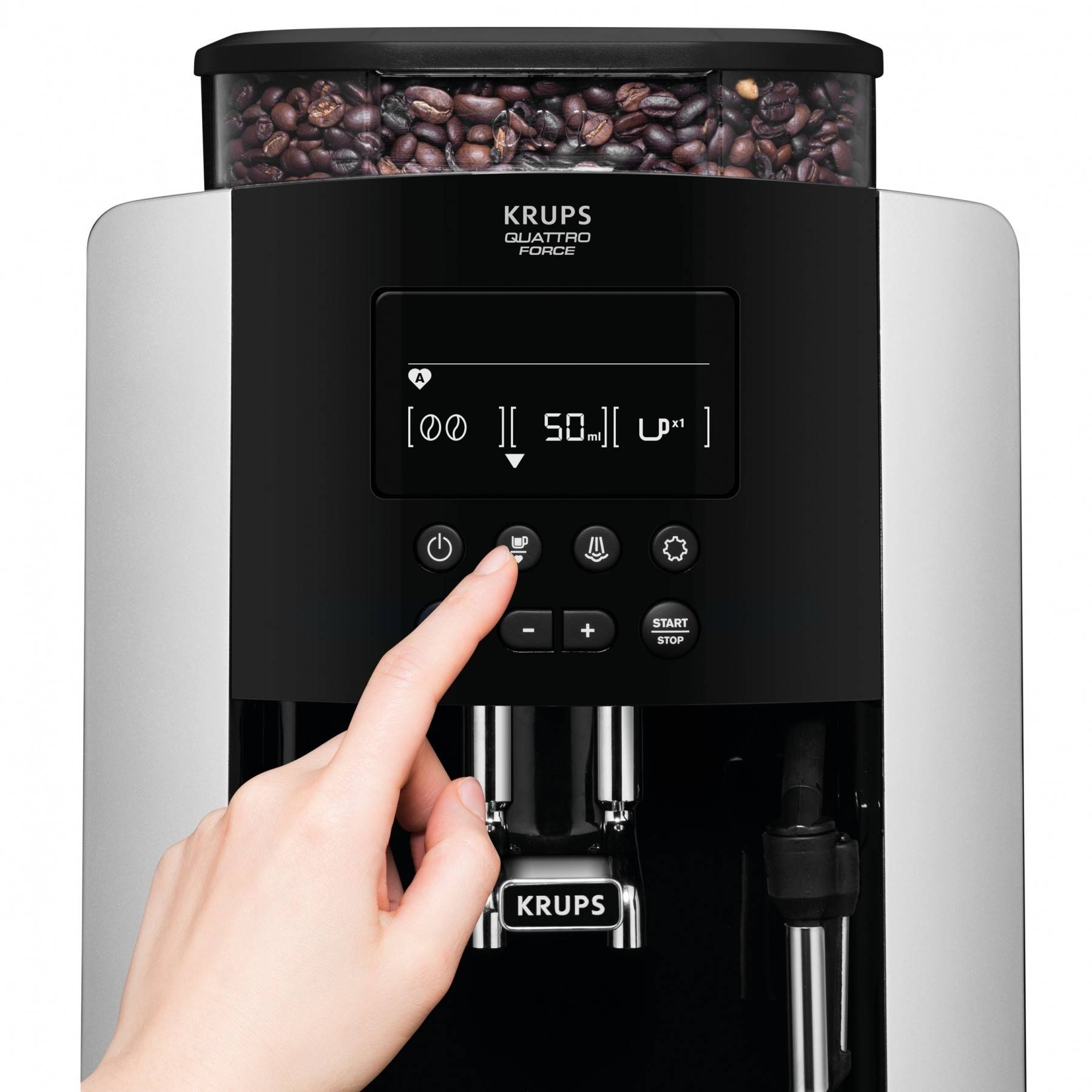 Кофемашина EA8178 Arabica KRUPS | https://grandposuda.com.ua