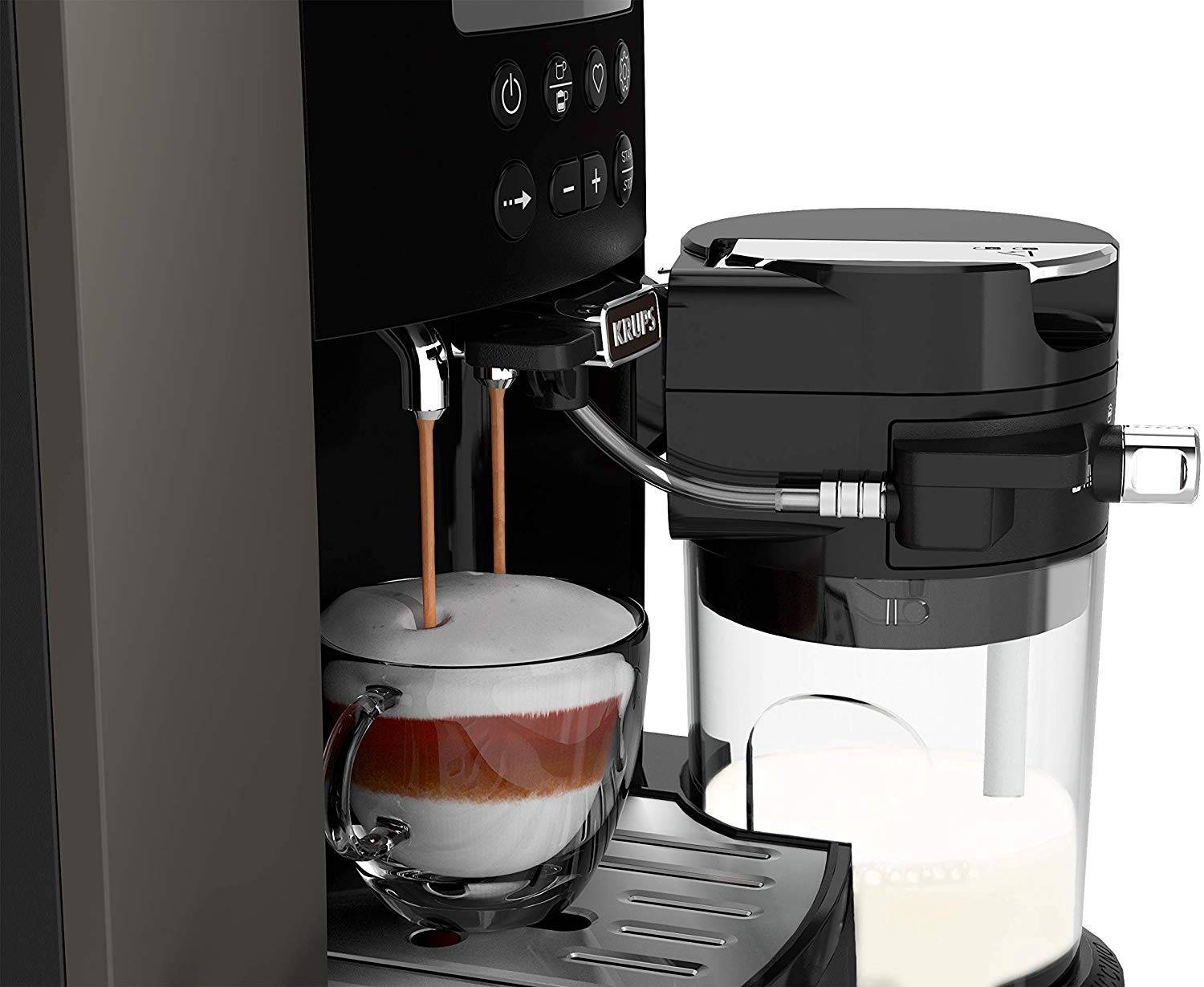 Кофемашина EA 819E Arabica Latte KRUPS | https://grandposuda.com.ua