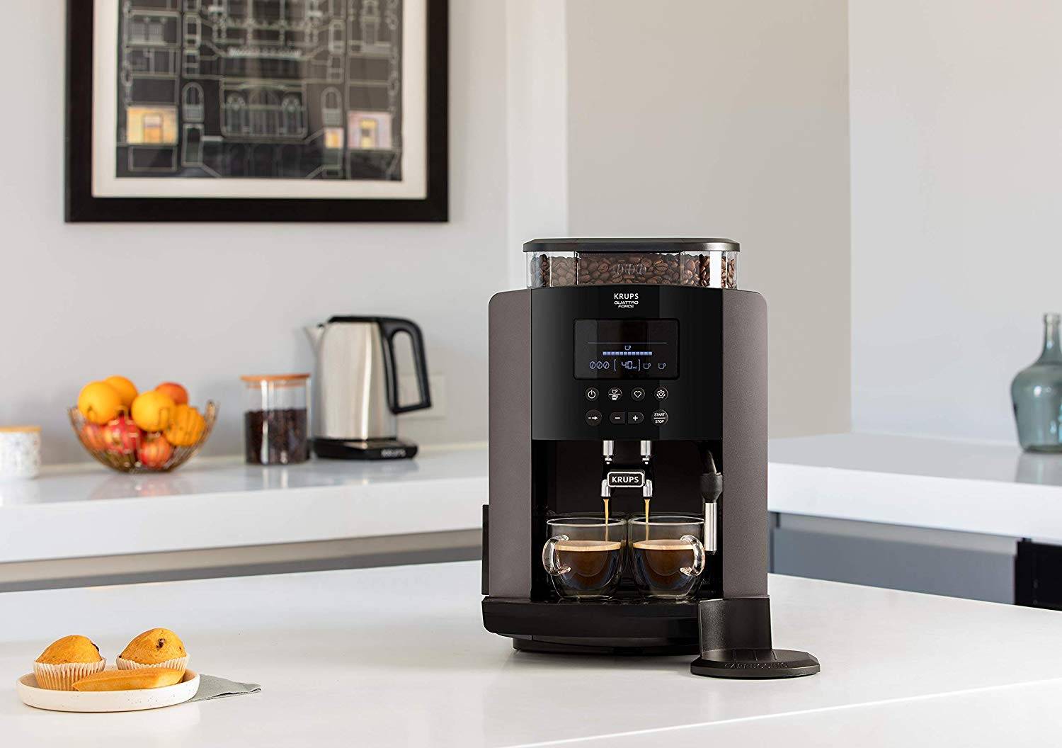 Кофемашина EA 819E Arabica Latte KRUPS | https://grandposuda.com.ua