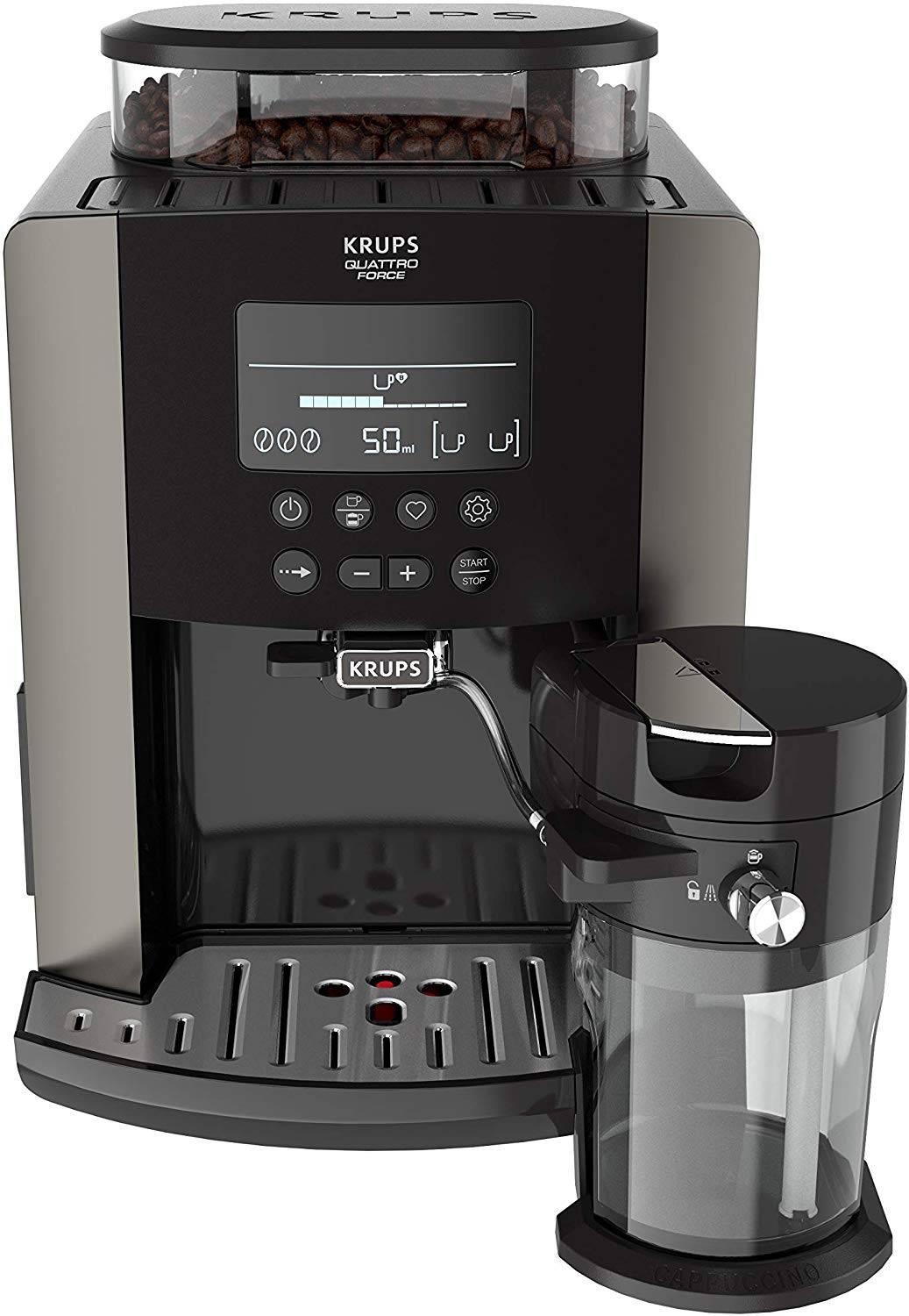Кофемашина EA 819E Arabica Latte KRUPS | https://grandposuda.com.ua