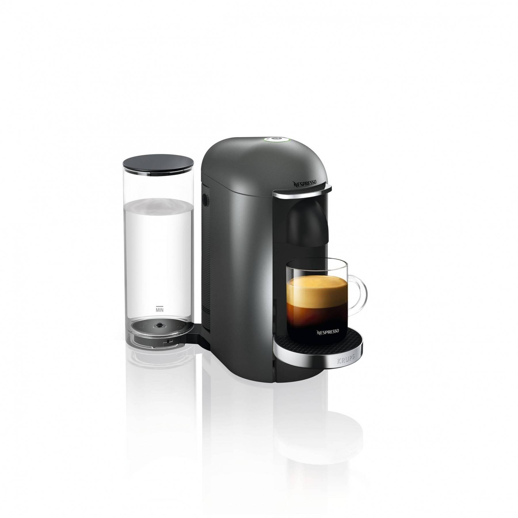 Krups Кофемашина капсульная XN900T Nespresso Vertuo Plus | https://grandposuda.com.ua