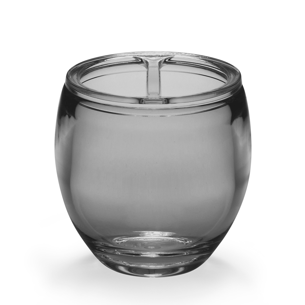 Umbra Стакан для зубных щеток 9,7х10х9,7 см серый Droplet | https://grandposuda.com.ua