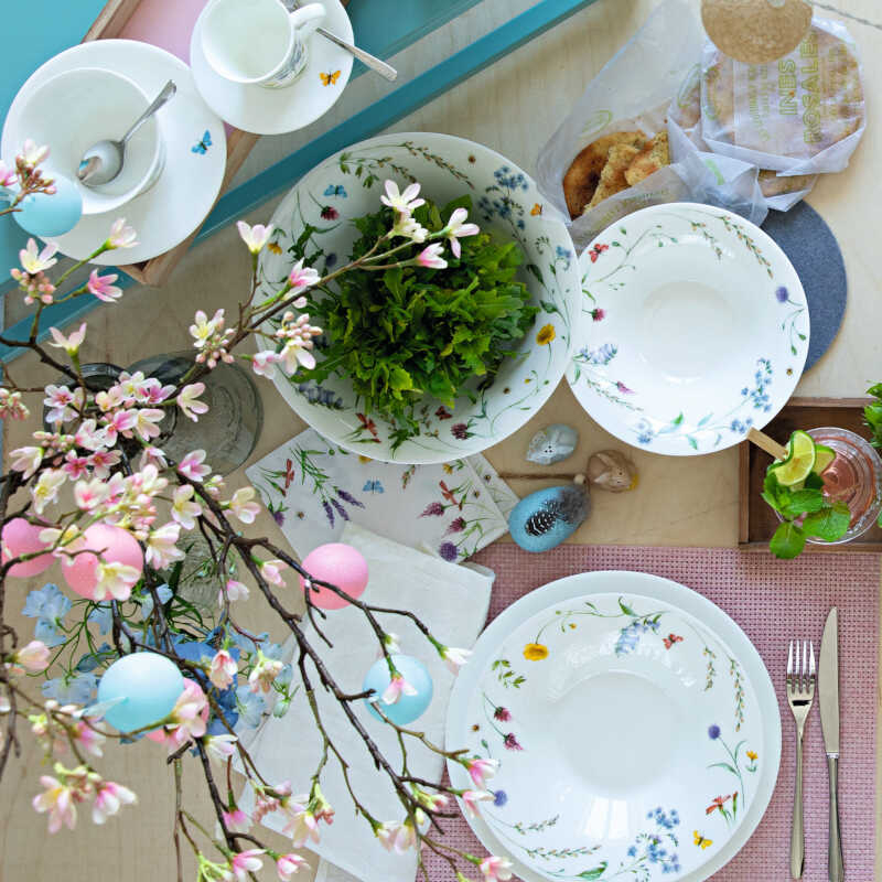 Hutschenreuther Блюдце к чашке для эспрессо 11,5 см Spring Vibes Nora | https://grandposuda.com.ua