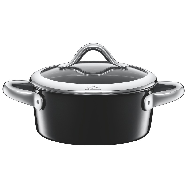 Silit Каструля Ø 18 см Vitaliano Nero | https://grandposuda.com.ua