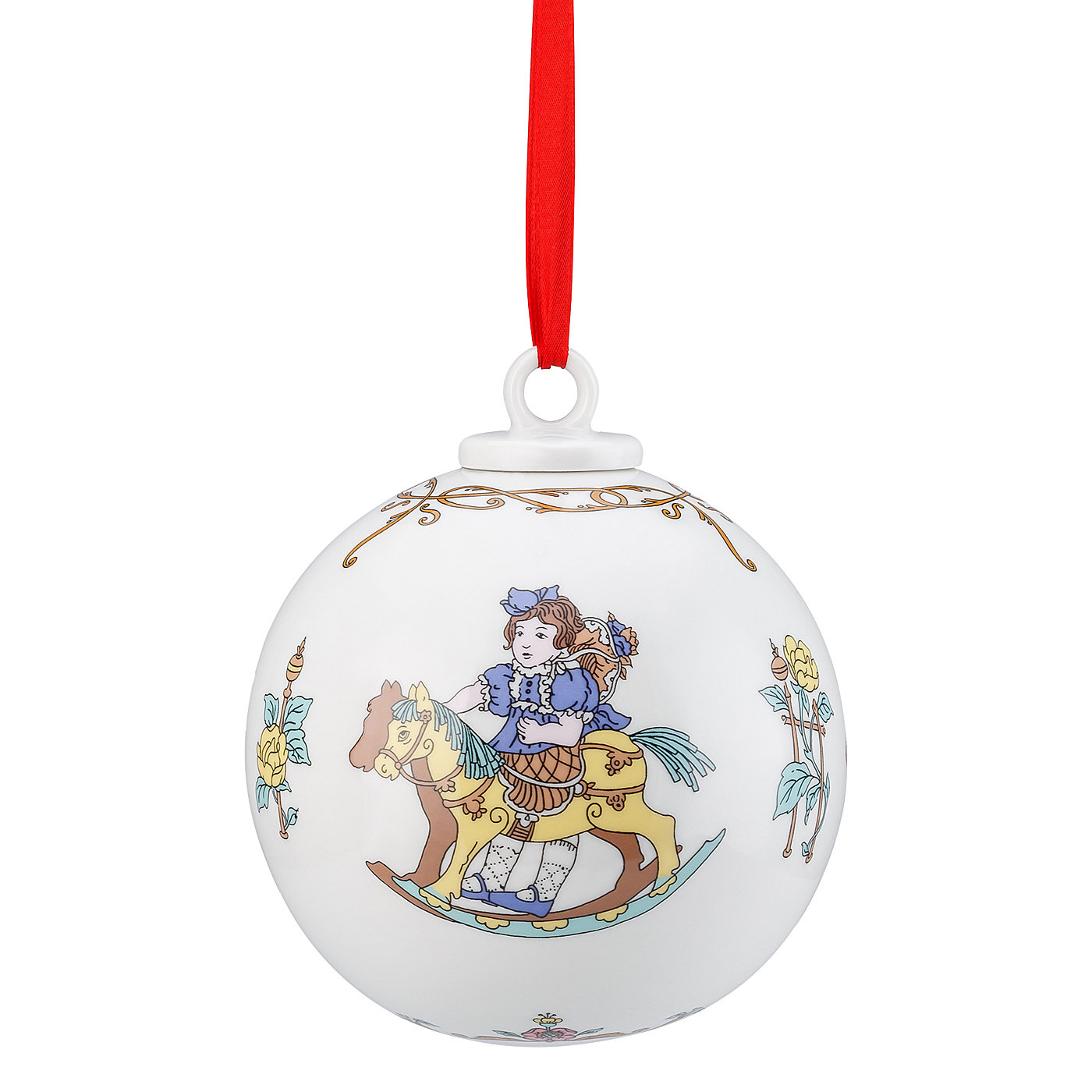 Hutschenreuther Підвіска різдвянаДзвіночок велика 12,50 см Collectors editions 2017 | https://grandposuda.com.ua