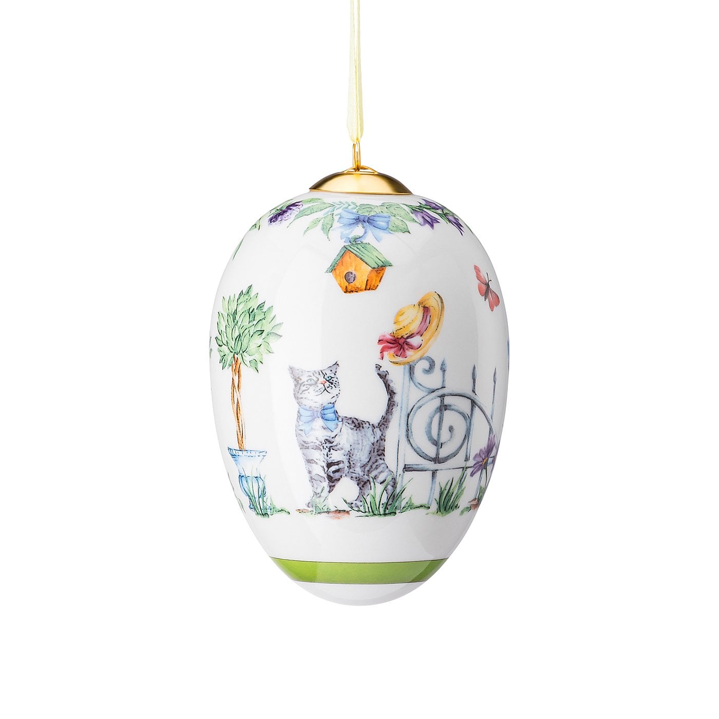 Hutschenreuther Підвіска Котик 10,5 см Midi-Ei | https://grandposuda.com.ua