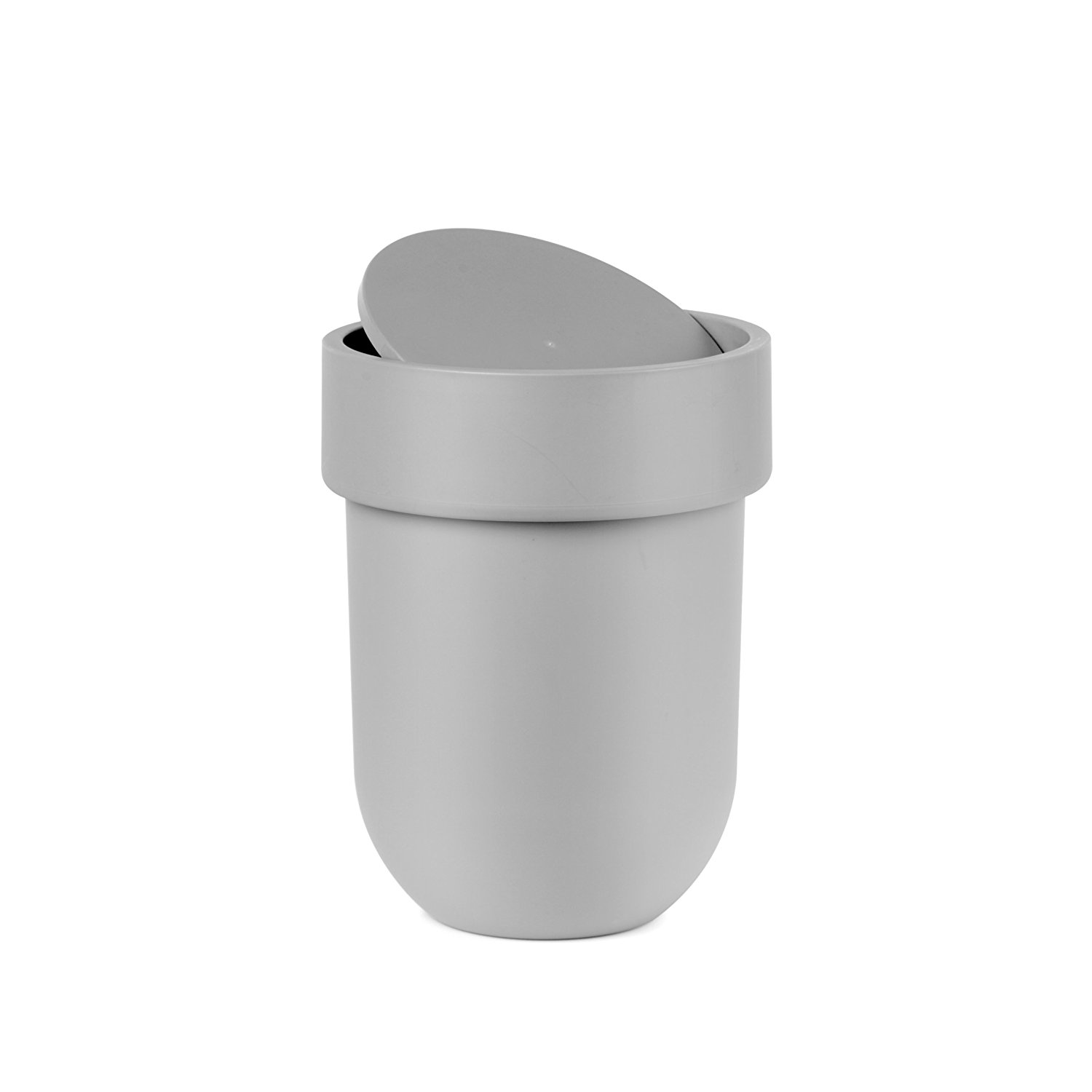 Umbra Сміттєвий ящик 26,6x36,1x20,8 см сірий Touch | https://grandposuda.com.ua