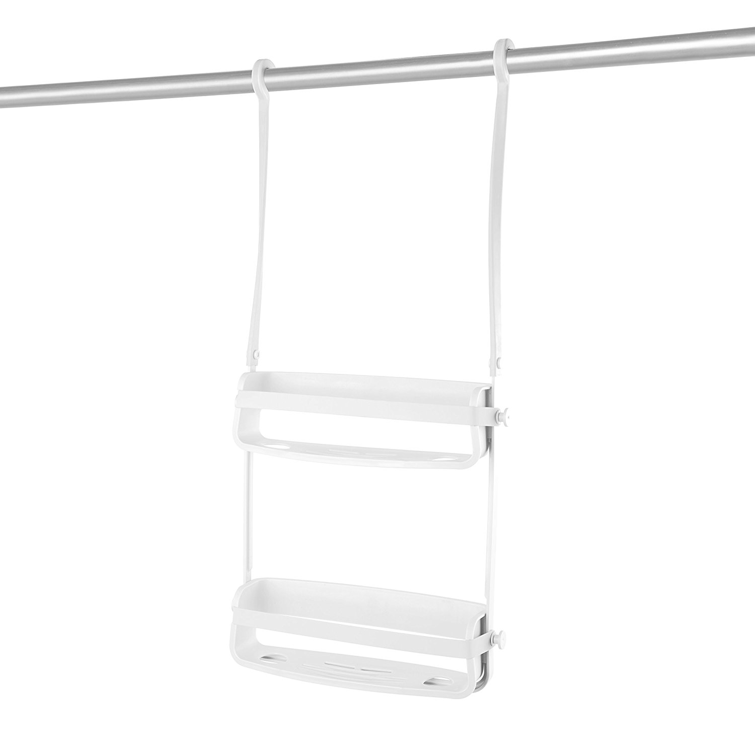 Umbra Полки для ванной 31,8x64,8x9,5 см белые Flex Duschablage | https://grandposuda.com.ua