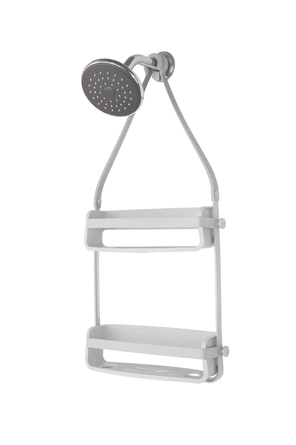 Umbra Полки для ванной 31,8x64,8x9,5 см серые Flex Duschablage | https://grandposuda.com.ua