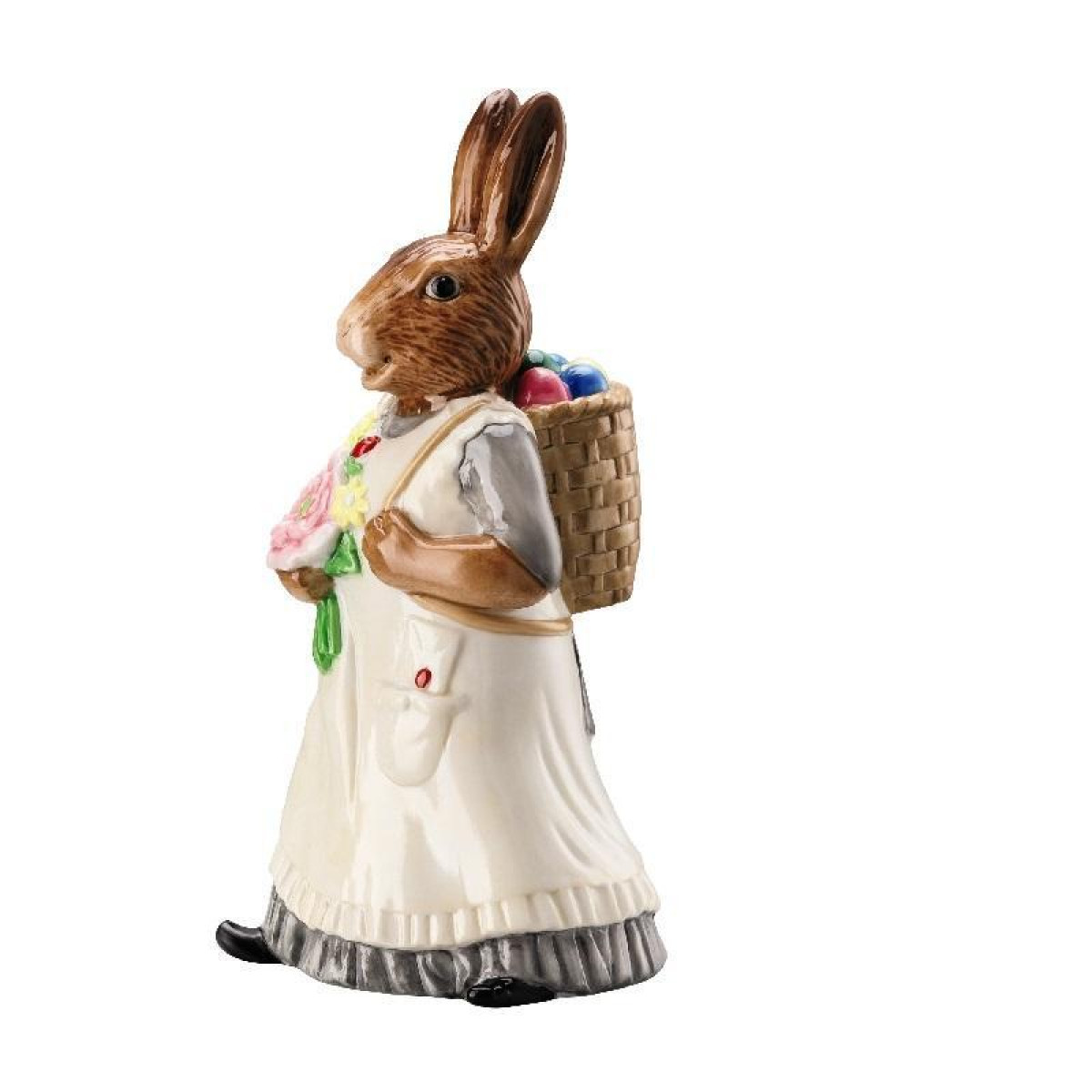 Hutschenreuther Фігурка «Кролиця з кошиком» 13,7 см Hasenfiguren | https://grandposuda.com.ua