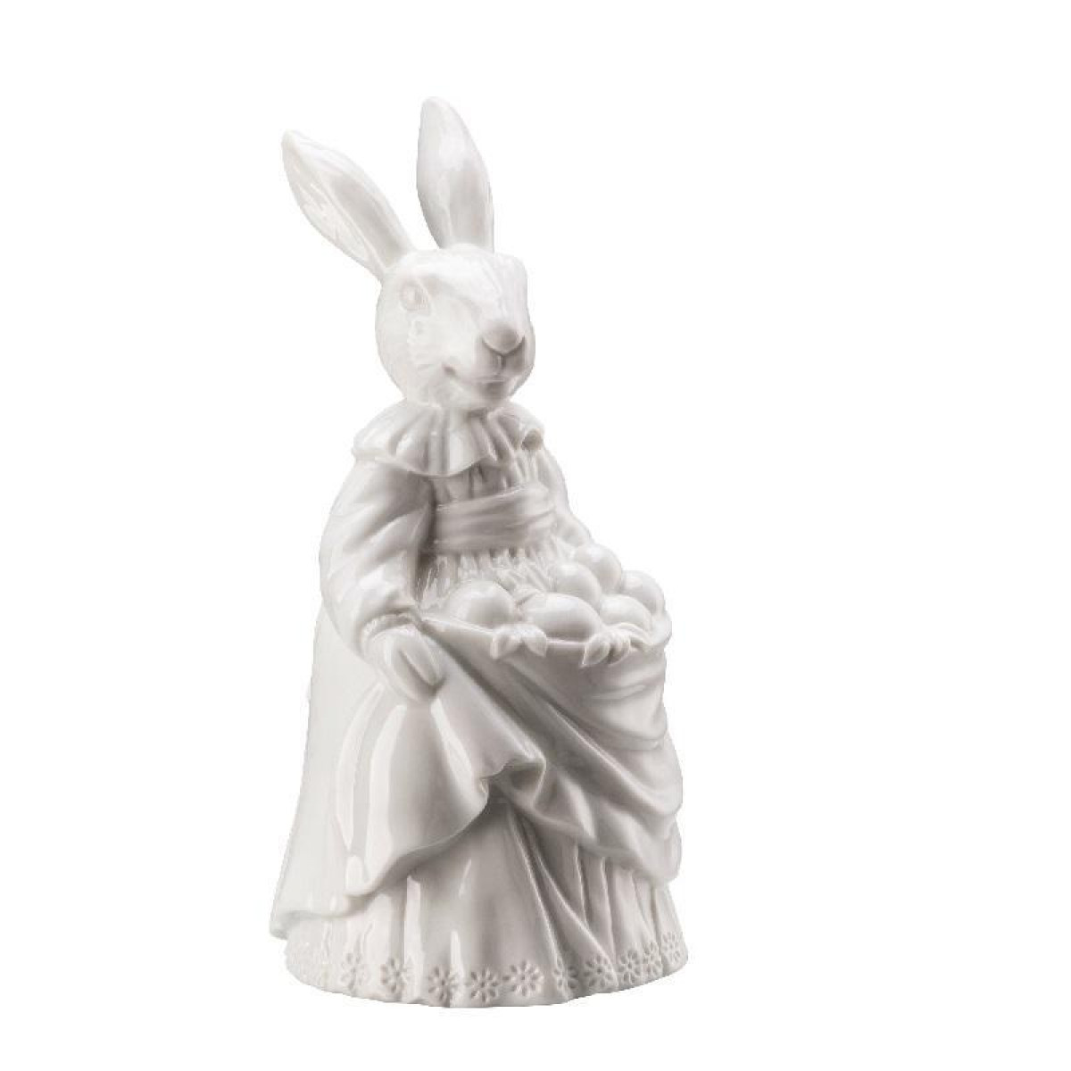 Hutschenreuther Фігурка «Кролиця і яйця» 13,3 см біла Hasenfiguren | https://grandposuda.com.ua