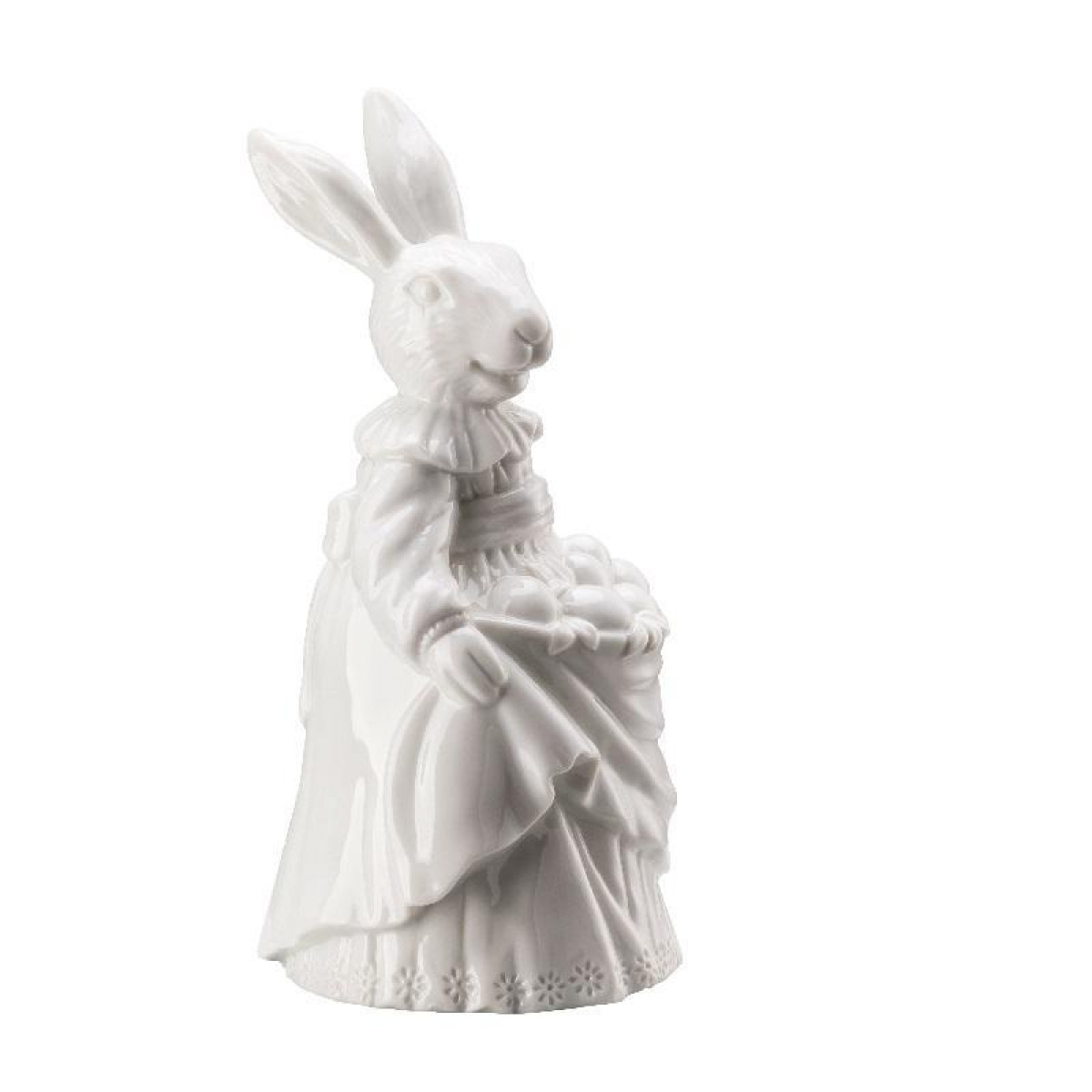 Hutschenreuther Фігурка «Кролиця і яйця» 13,3 см біла Hasenfiguren | https://grandposuda.com.ua