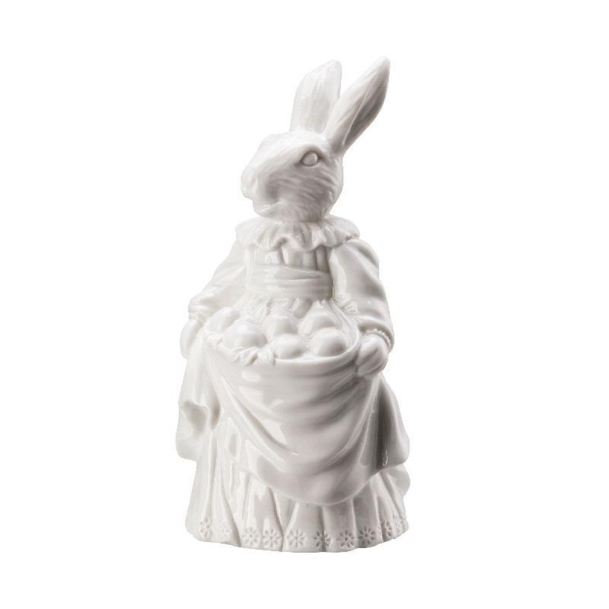 Hutschenreuther Фігурка «Кролиця і яйця» 13,3 см біла Hasenfiguren | https://grandposuda.com.ua
