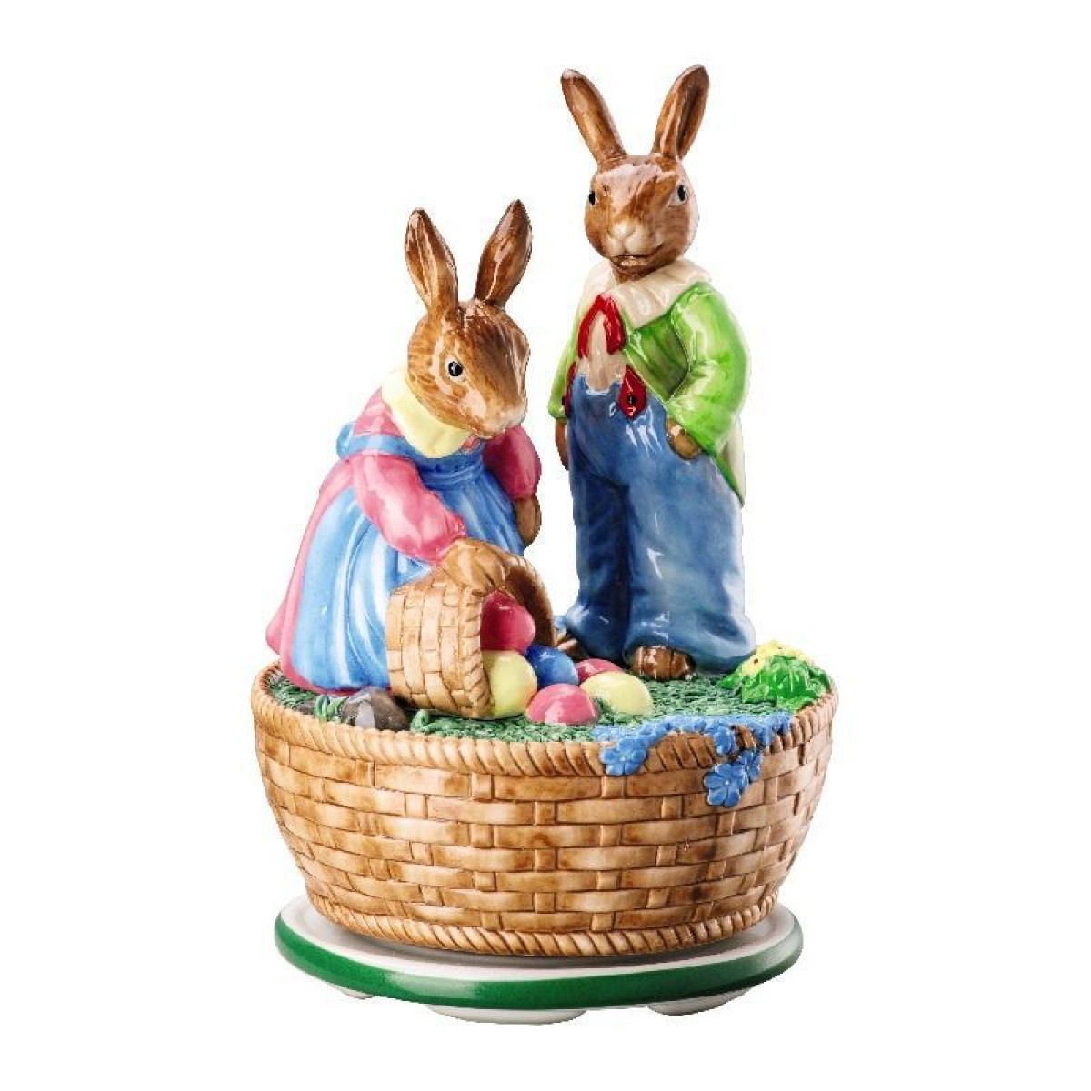 Hutschenreuther Фігурка «Великодні друзі» 16 см Hasenfiguren | https://grandposuda.com.ua