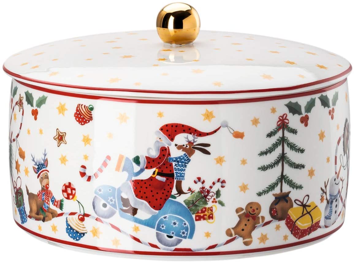 Hutschenreuther Банка для випічки 19 см, Sammelserie Weihnachtslied 2020 | https://grandposuda.com.ua