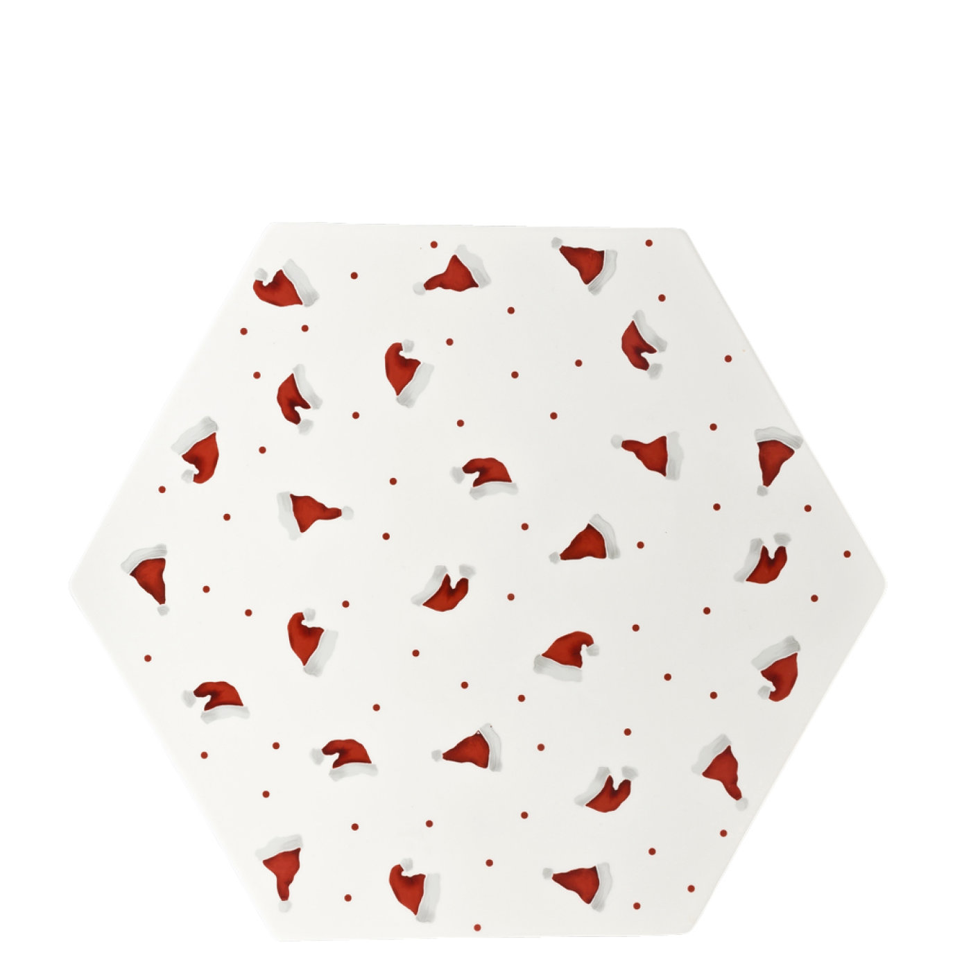 Hutschenreuther Блюдо сервировочное в форме звезды 'Шапки' 32 x 28 см Little Christmastown | https://grandposuda.com.ua