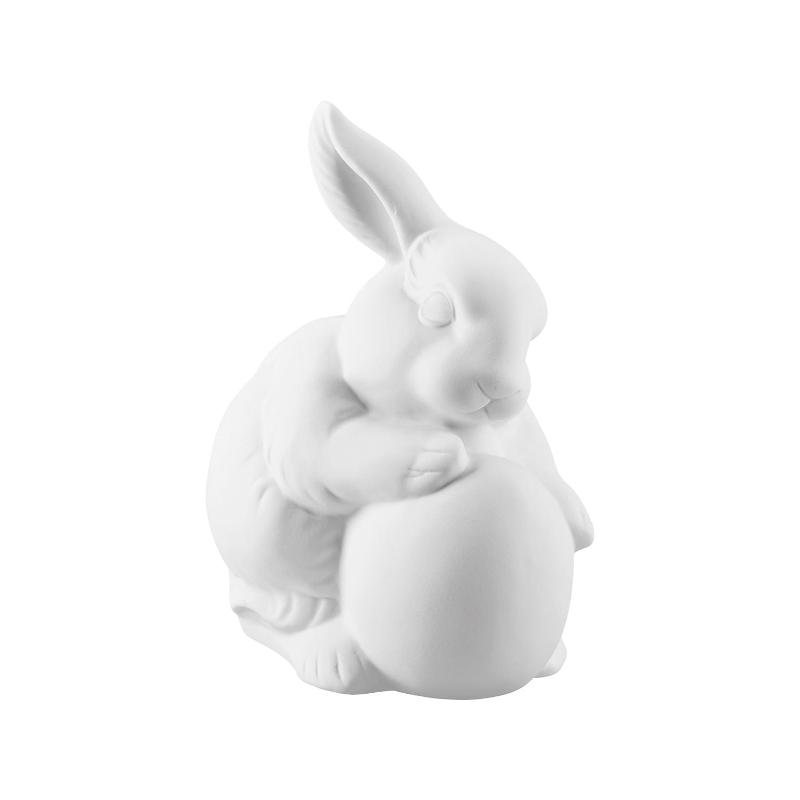 Hutschenreuther Фігурка Зайчик і яйце 10 см Hasenfiguren | https://grandposuda.com.ua