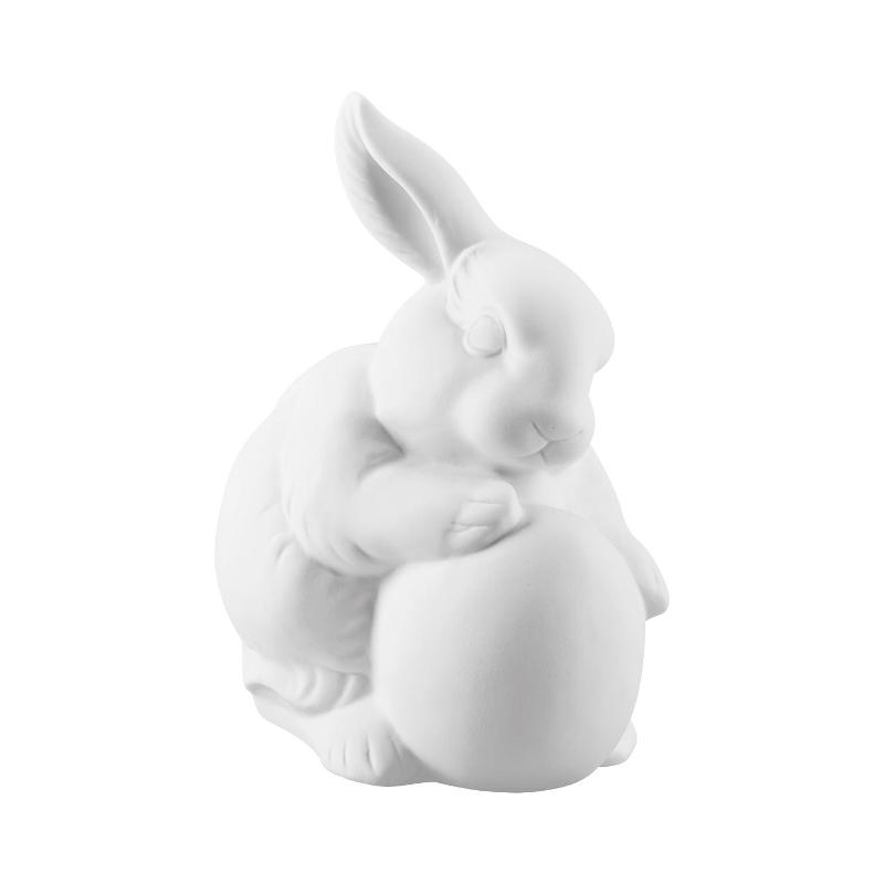 Hutschenreuther Фігурка Зайчик і яйце 14 см Hasenfiguren | https://grandposuda.com.ua
