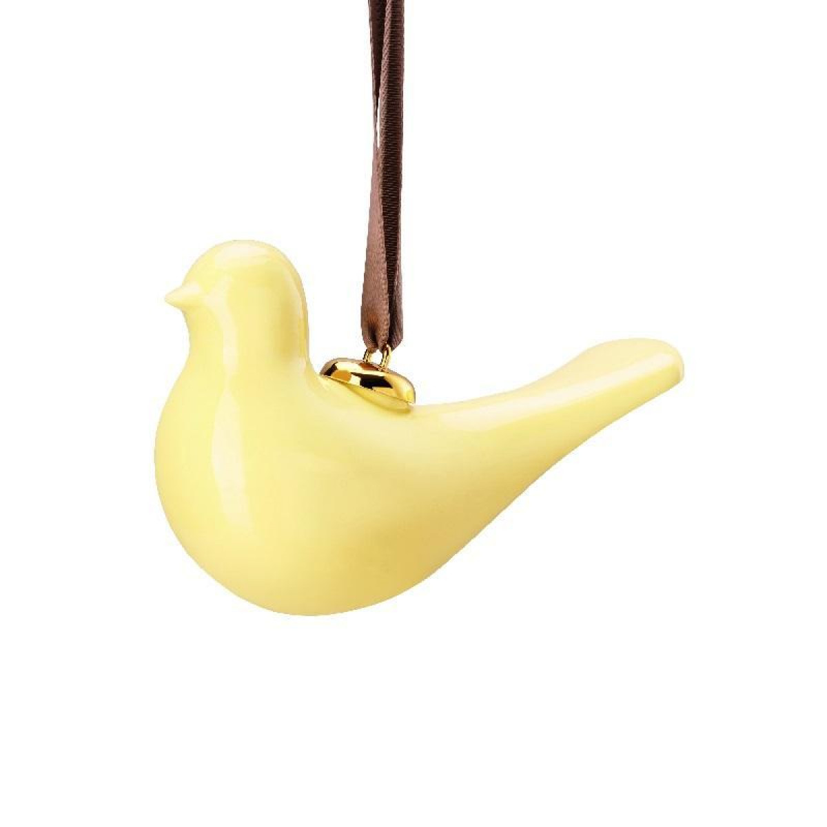 Hutschenreuther Подвеска птичка желтая 9x5,5 см Springtime | https://grandposuda.com.ua