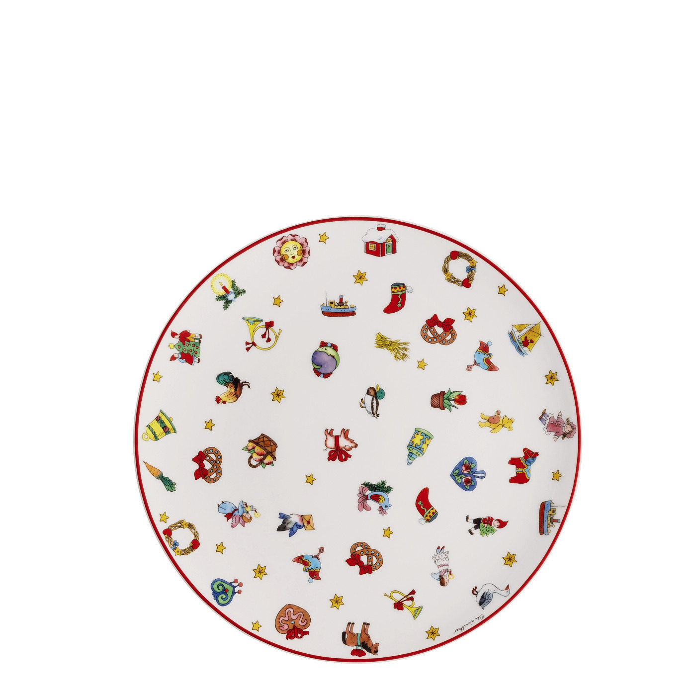 Hutschenreuther Тарелка 22 см Christmas Memories | https://grandposuda.com.ua