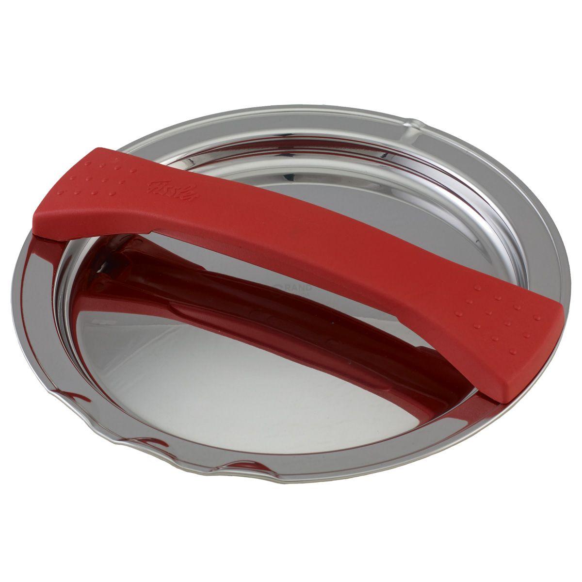 Fissler Крышка металлическая красная 20 см Magic | https://grandposuda.com.ua