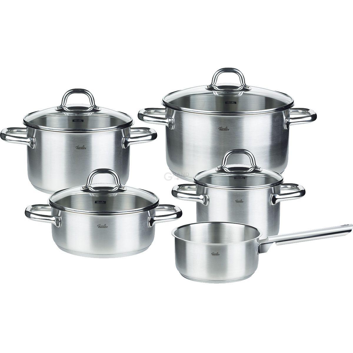 Fissler Набір каструль, 5 предметів, Korfu | https://grandposuda.com.ua