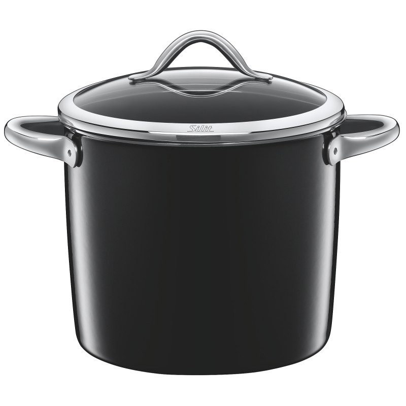 Silit Кастрюля для овощей Ø 24 см Vitaliano Nero | https://grandposuda.com.ua