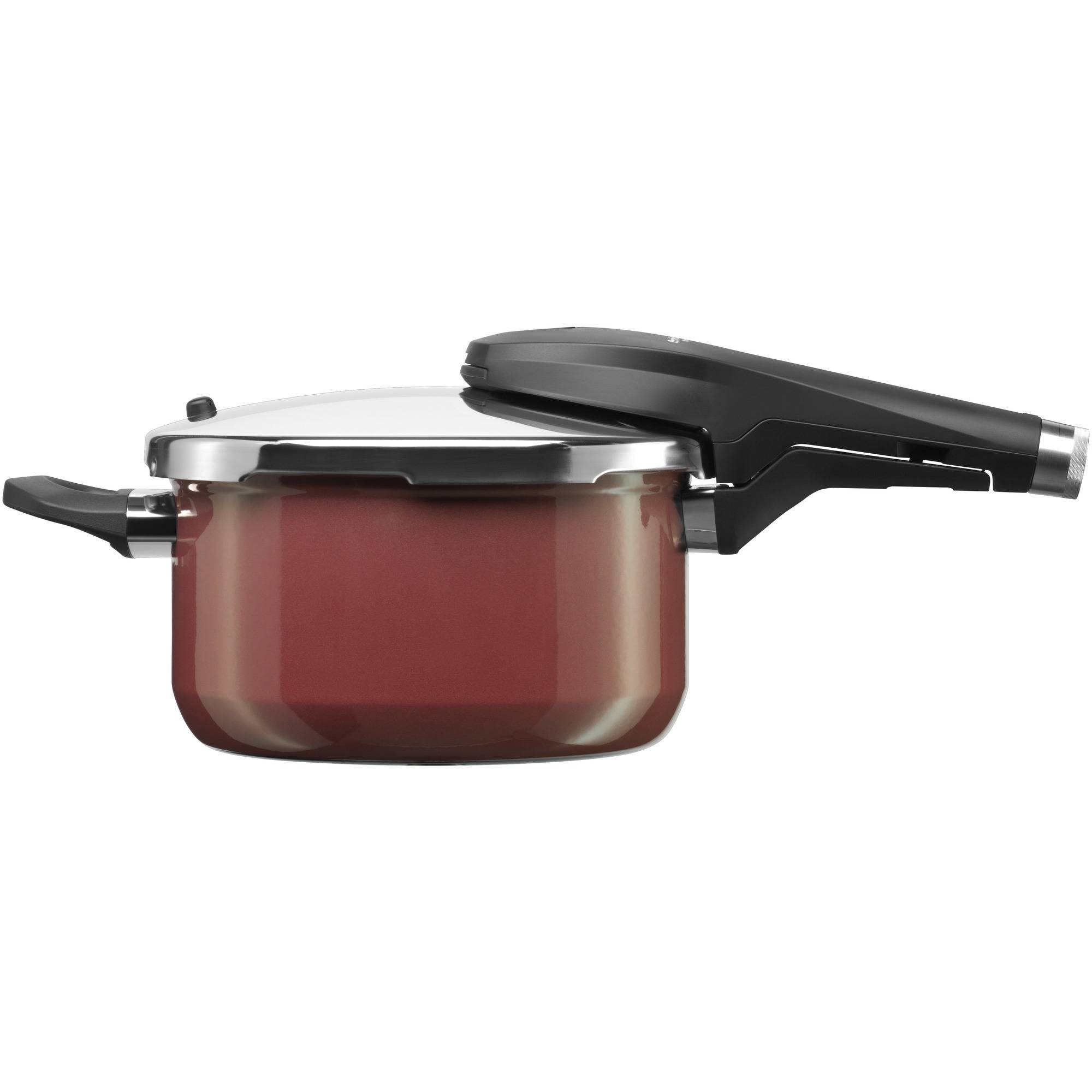 WMF Скороварка 4,5 л, бордовая Fusiontec Perfect Premium | https://grandposuda.com.ua