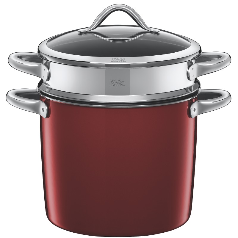 Silit Каструля для пасти Ø 24 см Vitaliano Rosso | https://grandposuda.com.ua