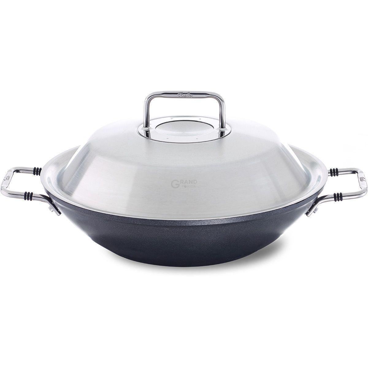 Fissler Сковорода WOK 31 см Luno® | https://grandposuda.com.ua