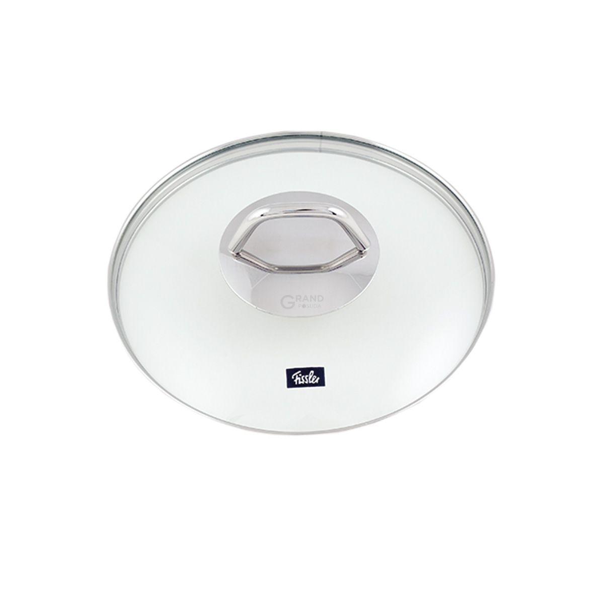 Fissler Крышка стеклянная 24 см Black edition / Colonia | https://grandposuda.com.ua