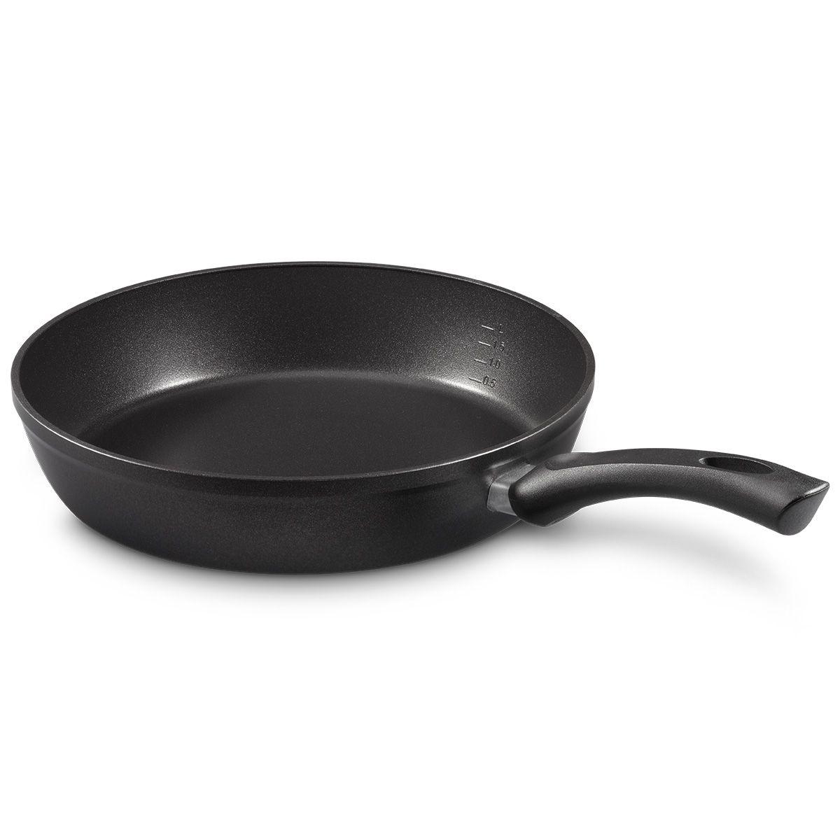 Fissler Сковорода чорна 28 см для індукції Deutschland-Pfanne | https://grandposuda.com.ua