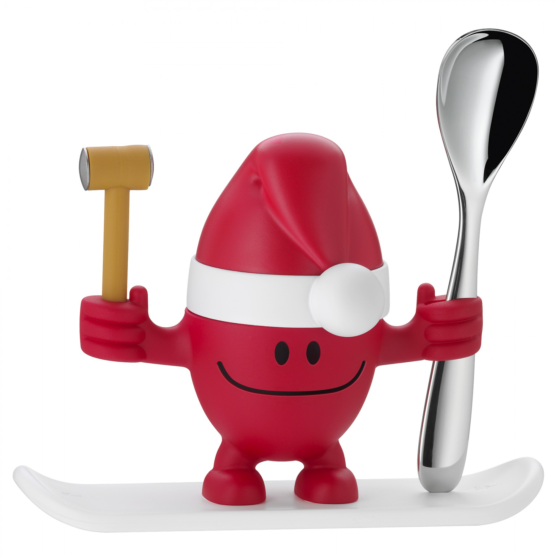WMF Подставка для яйца, красная McEgg McXmasEgg | https://grandposuda.com.ua