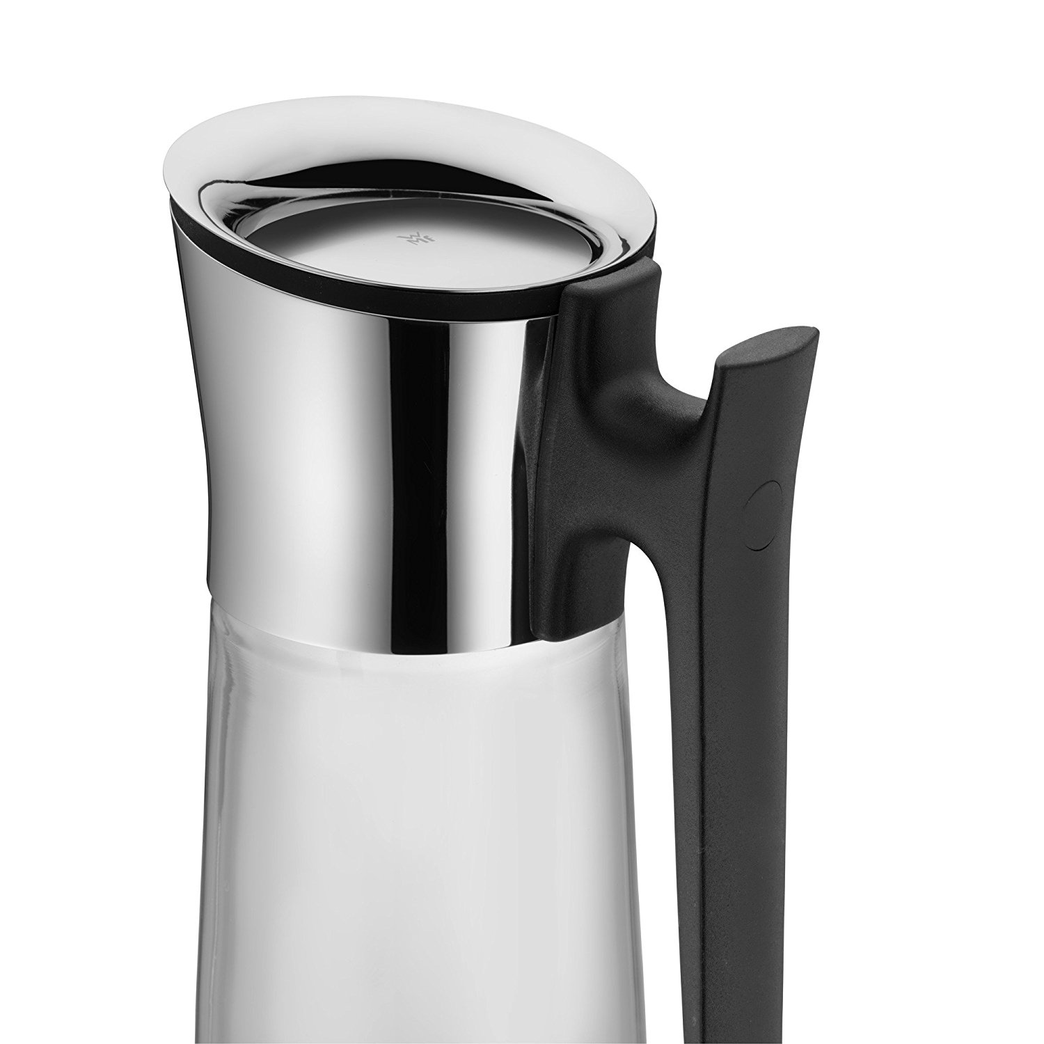 WMF Графін для води з ручкою, чорний 1,5 л + 2 склянки 0,25 л Basic | https://grandposuda.com.ua