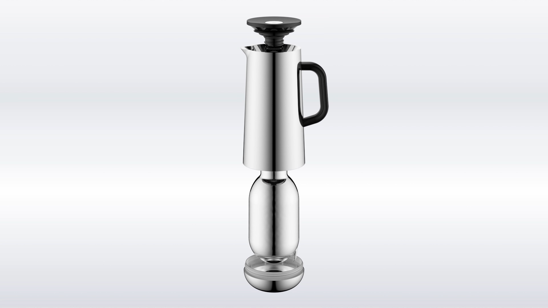 WMF Термос для кофе 1,0 л стальной Impulse | https://grandposuda.com.ua