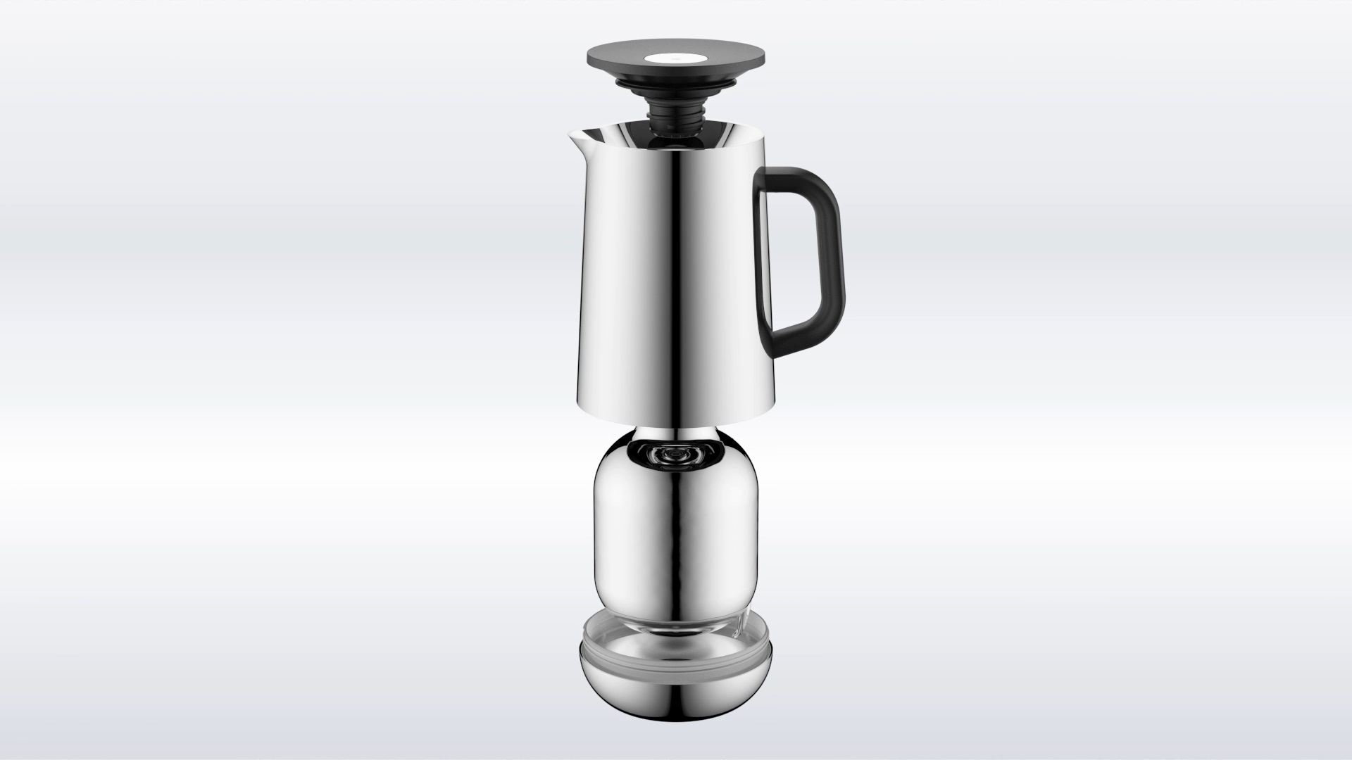 WMF Термос для чая 1,0 л синий Impulse | https://grandposuda.com.ua