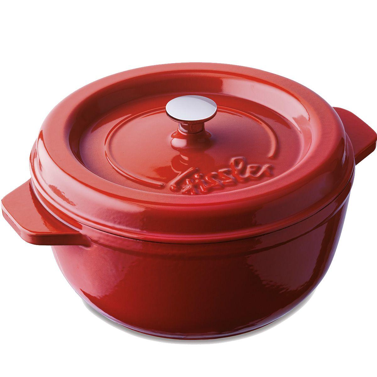 Fissler Жаровня 19 см красная Arcana | https://grandposuda.com.ua