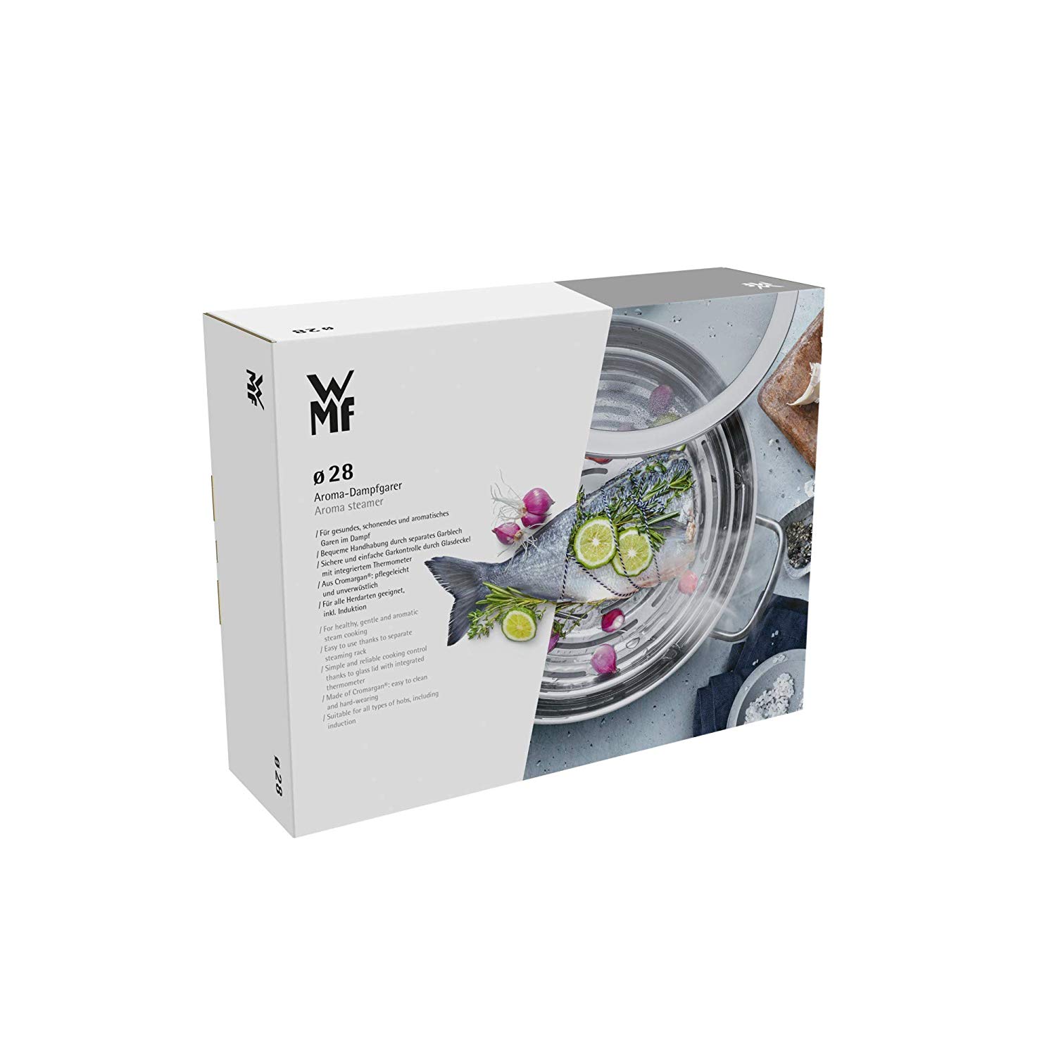 WMF Пароварка Ø 28 см з термометром VarioCuisine Balance | https://grandposuda.com.ua