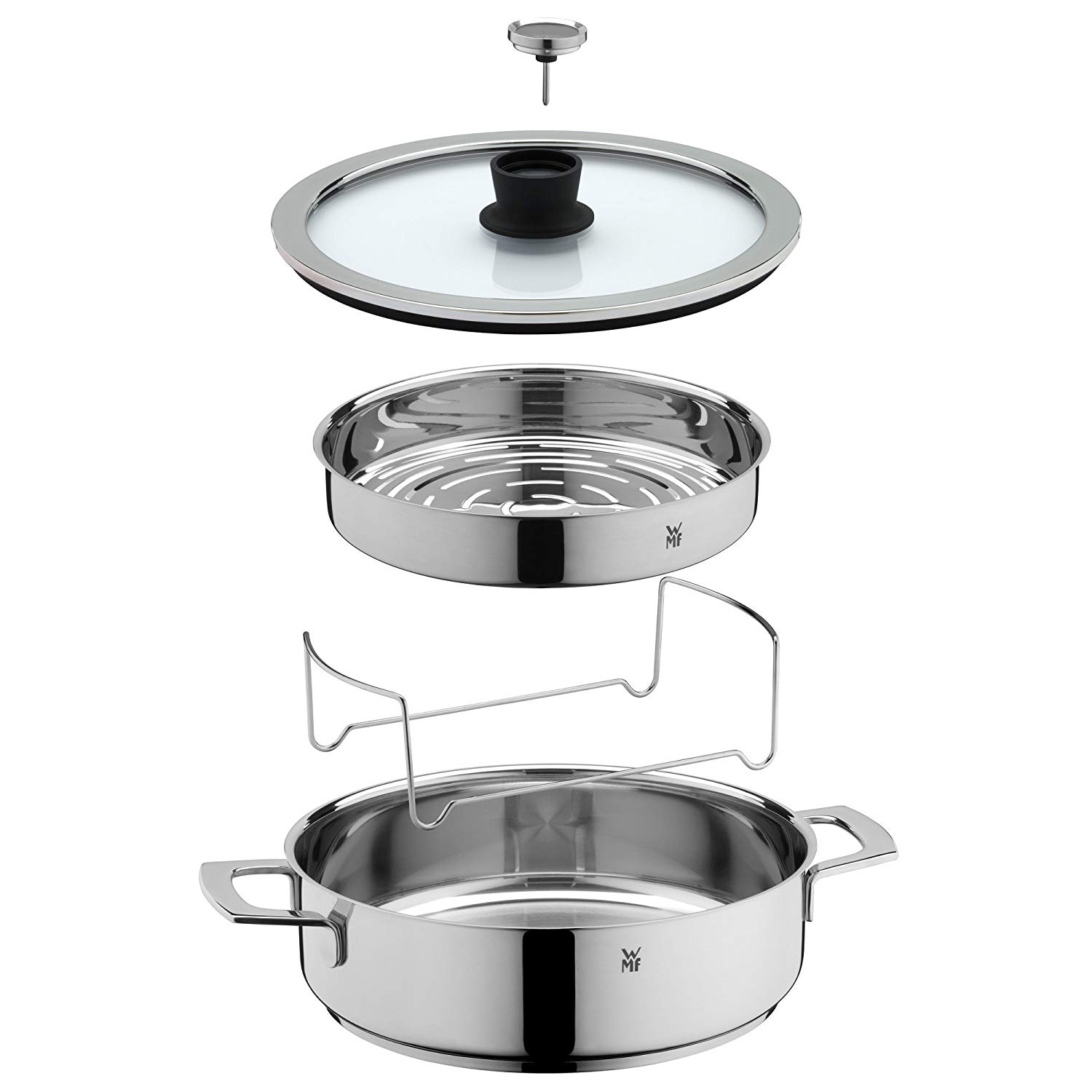WMF Пароварка Ø 28 см с термометром VarioCuisine Balance | https://grandposuda.com.ua