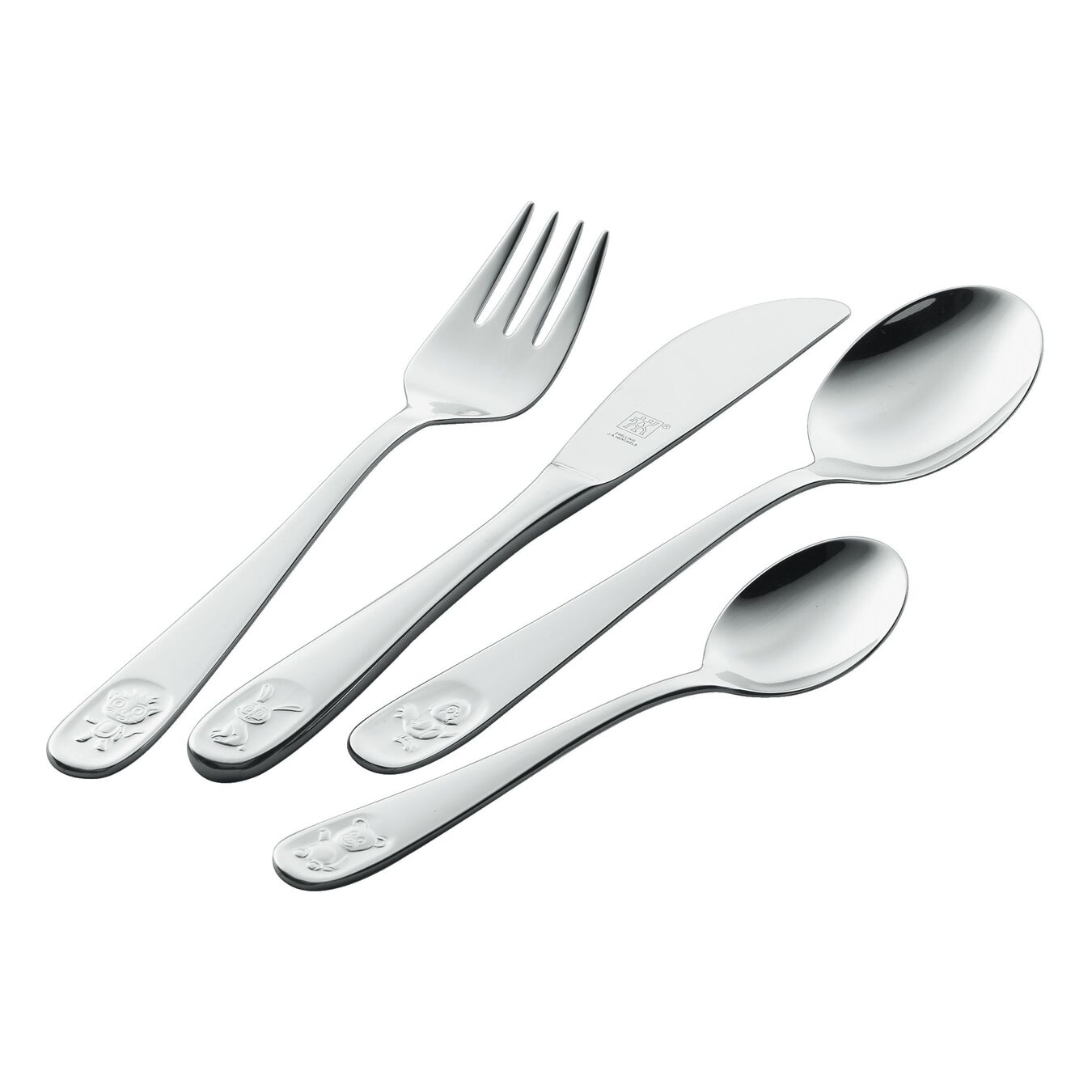 Zwilling Набір дитячих столових приборів 4 предмета, Kinderbestecke | https://grandposuda.com.ua