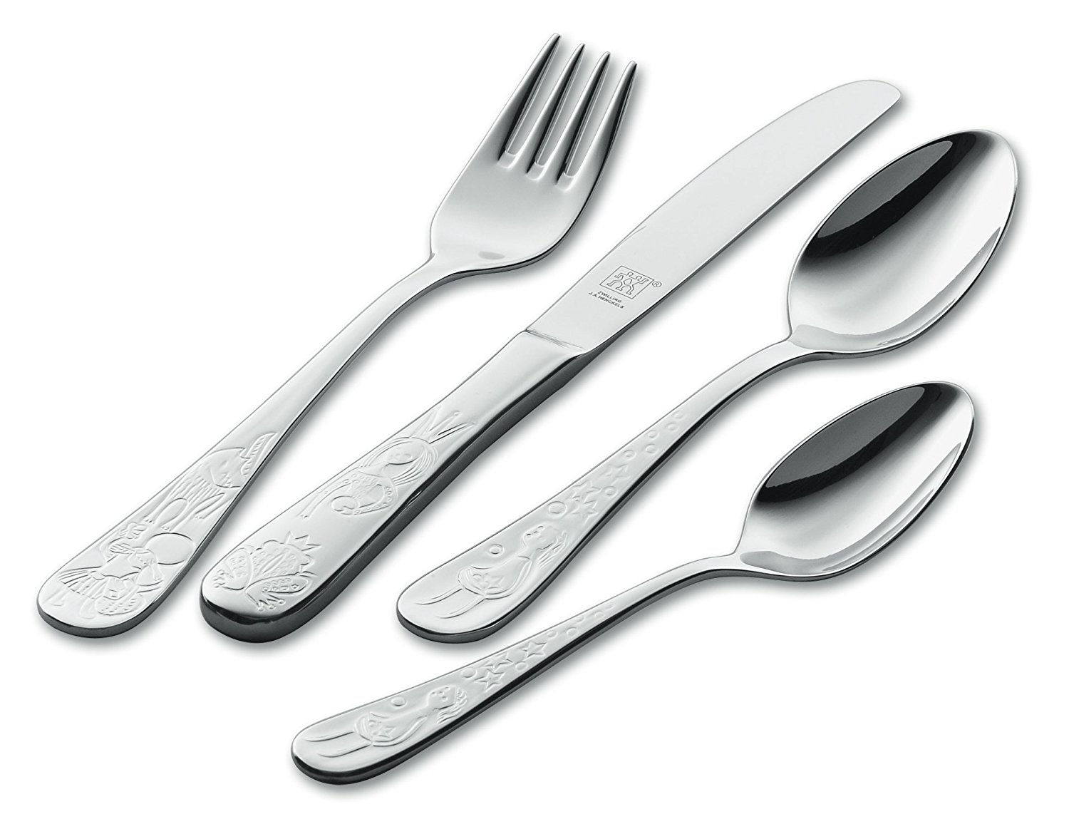 Zwilling Набір дитячих столових приборів 4 предмета Grimms Twin Kids Märchen | https://grandposuda.com.ua