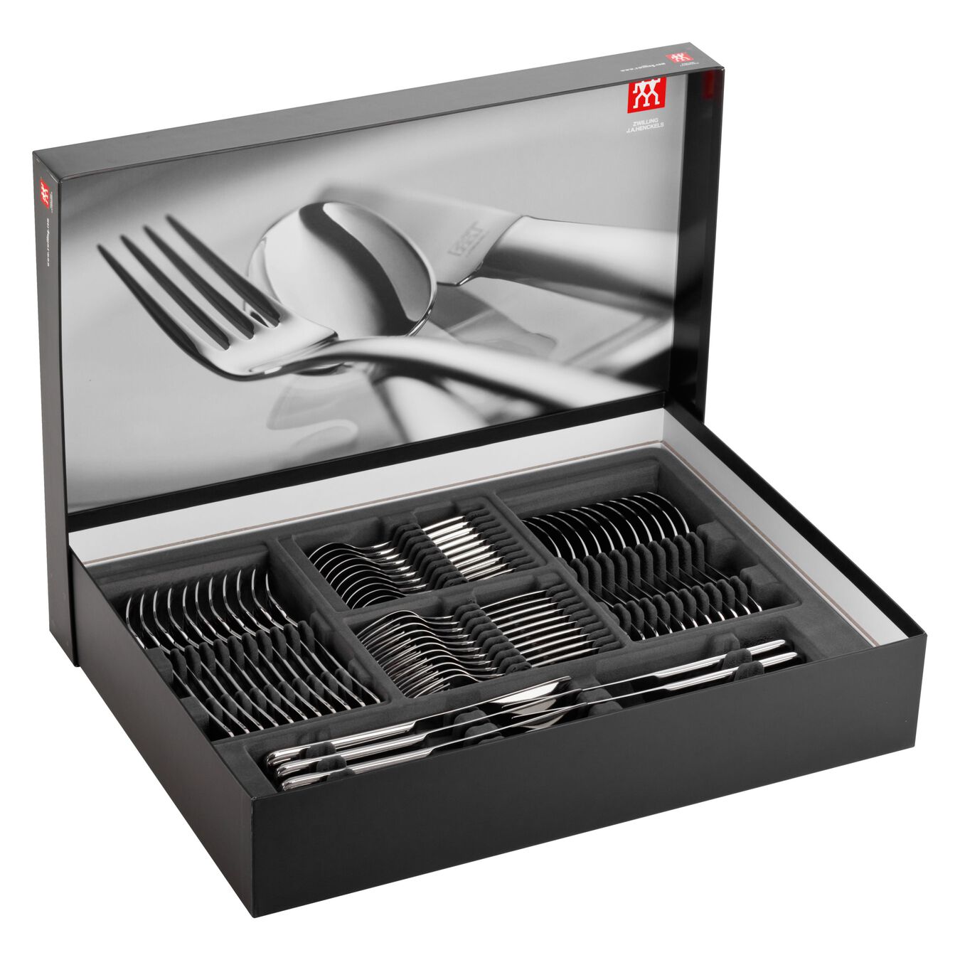 Zwilling Набор столовых приборов 68 предметов King | https://grandposuda.com.ua